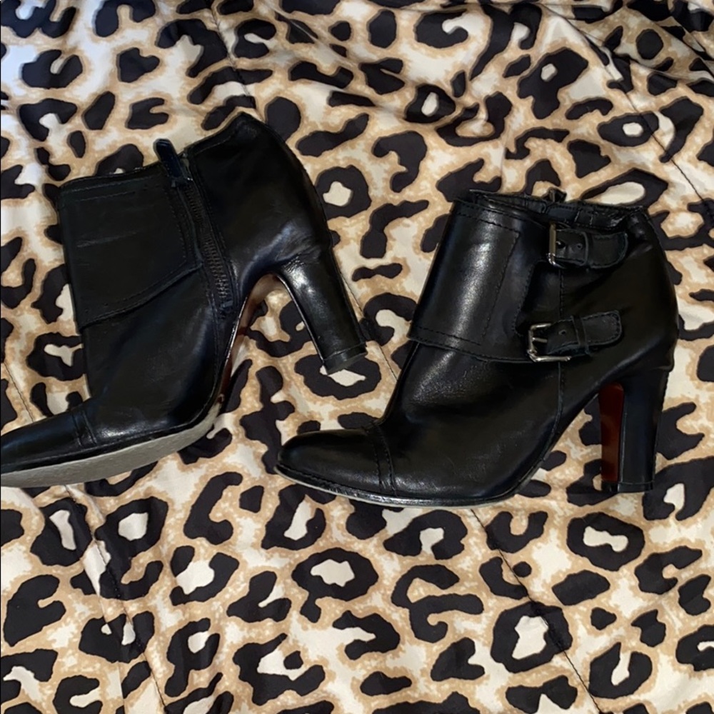 Sam Edelman real leather booties.